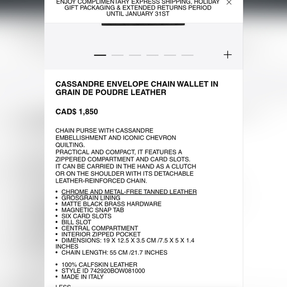 Authentic YSL WOC - Picture 11 of 11